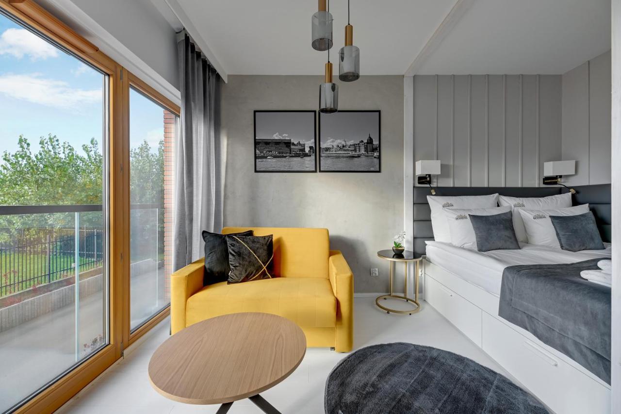 Nadmotlawie Riverside & Gym By Downtown Apartments Gdansk Exterior foto